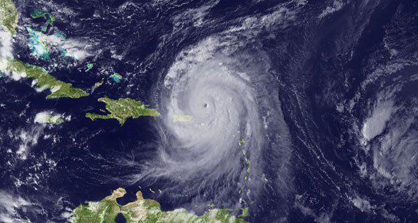hurricanes in the Caribbean